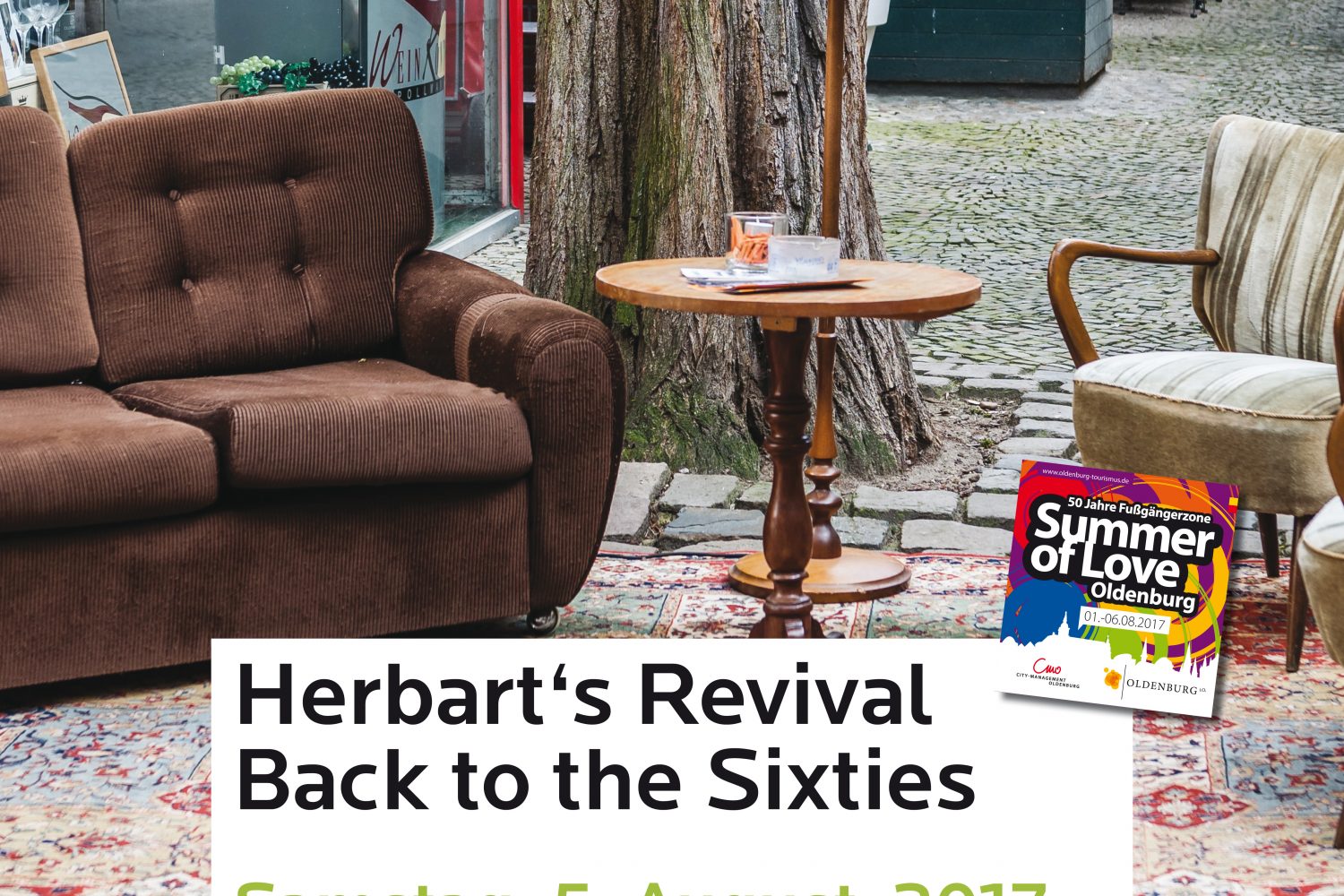 Herbart's Revival; Herbartgang; Oldenburg; Fußgängerzone Jubiläum